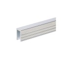 U-shaped 7mm capping channel for dividing walls 199cm