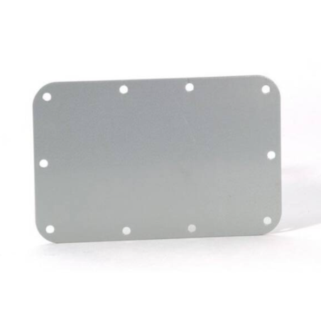 Plaque De Renfort Pour Support Écran - 19x15,3 Cm Acier - Pour Tables Fragiles (Verre, Bureau Fin)