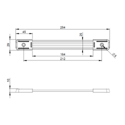 Strap handle medium